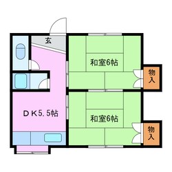 森アパートの物件間取画像